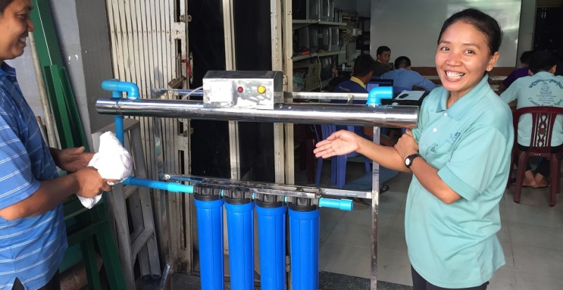 A new project to bring drinking water to the CKN Campus in Kantout